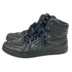 Gucci GG Supreme Leather High Cut Sneakers 7.5 — view 2