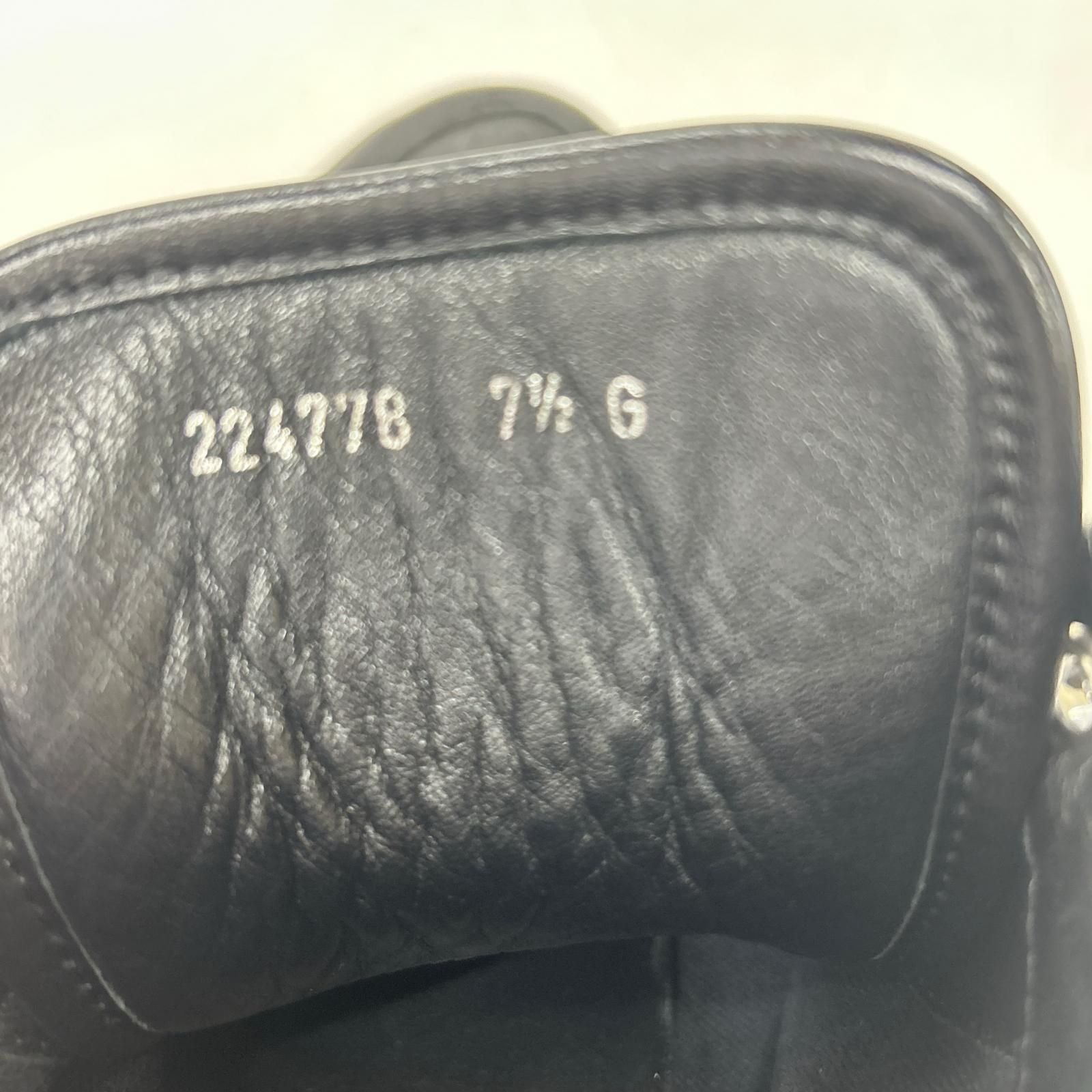 Gucci GG Supreme Leather High Cut Sneakers 7.5 — view 7