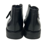 Prada Square Toe Single Monk Strap Boots — view 3