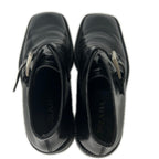 Prada Square Toe Single Monk Strap Boots — view 5