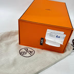 Hermes Johnlobb Hanley UK 413 Last Suede Cap Toe Shoes — view 8