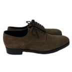 Hermes Johnlobb Hanley UK 413 Last Suede Cap Toe Shoes — view 4