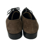 Hermes Johnlobb Hanley UK 413 Last Suede Cap Toe Shoes — view 3