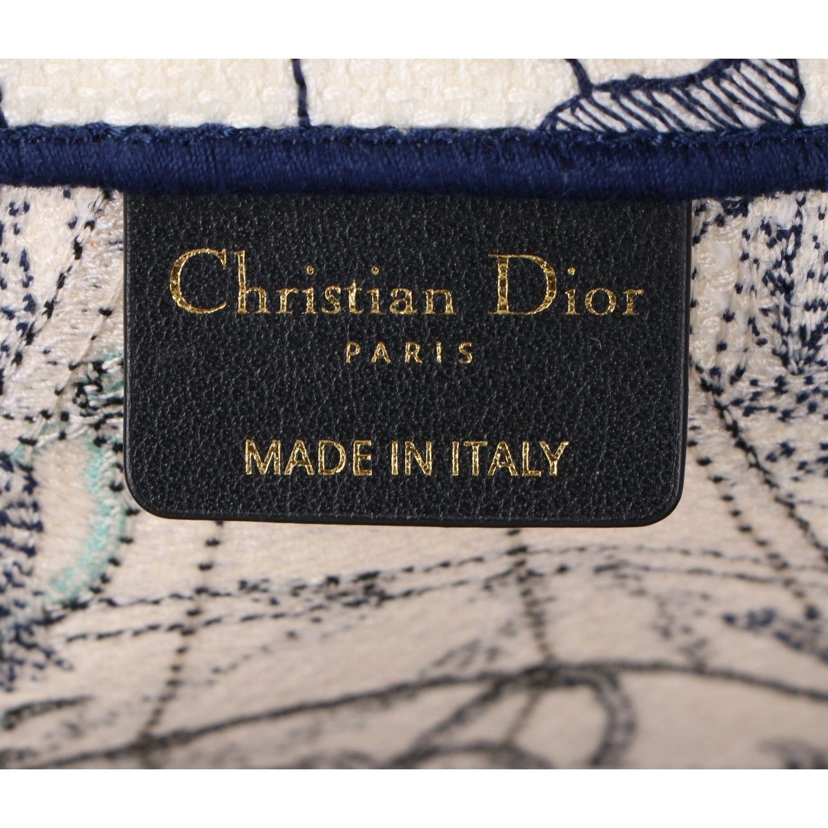 Dior Pietro Ruffo Zodiac Large Book Tote — view 7