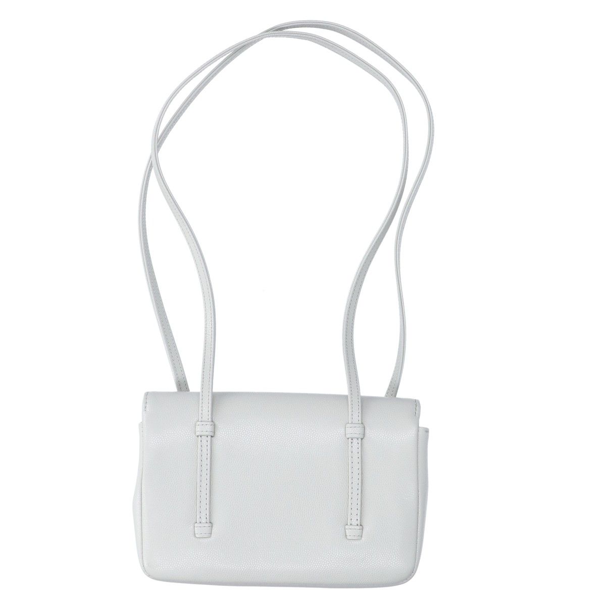 Chanel Shiny Grained Calfskin Strap Clutch Long Shoulder Mini — view 3