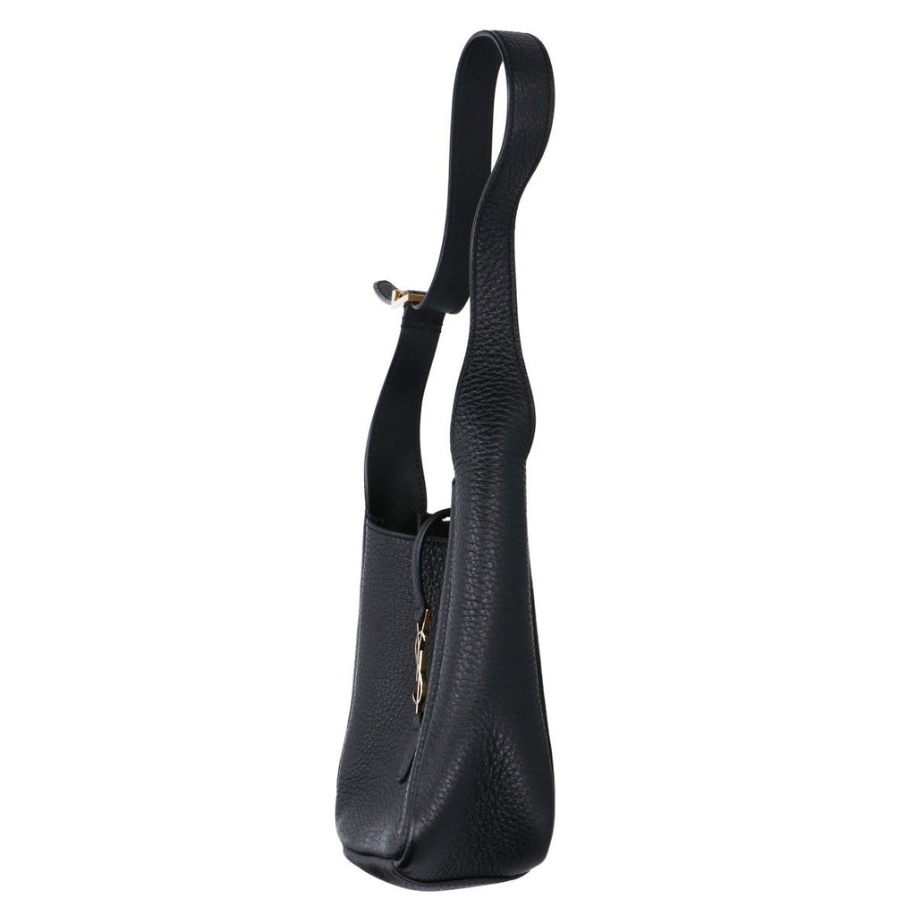 Saint Laurent Paris le 5 a 7 Gray Leather Soft Baby — view 2