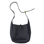 Saint Laurent Paris le 5 a 7 Gray Leather Soft Baby — view 3