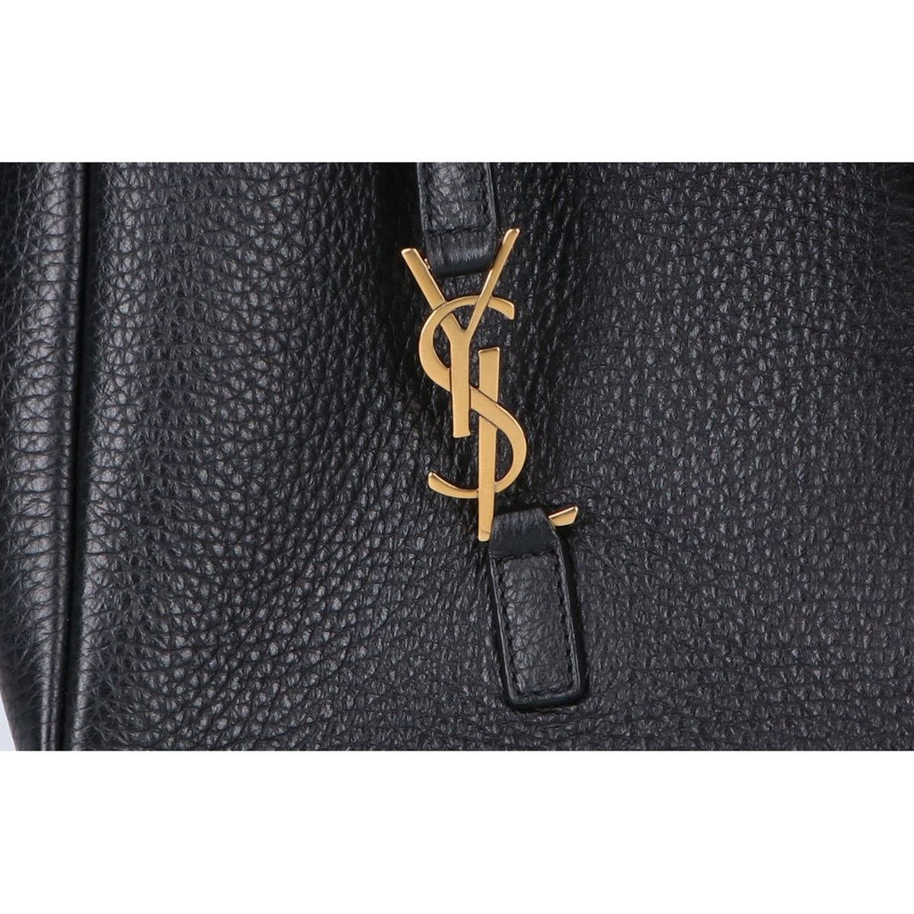 Saint Laurent Paris le 5 a 7 Gray Leather Soft Baby — view 7
