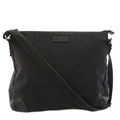 Gucci Shoulder Bag Messenger Canvas Black TK