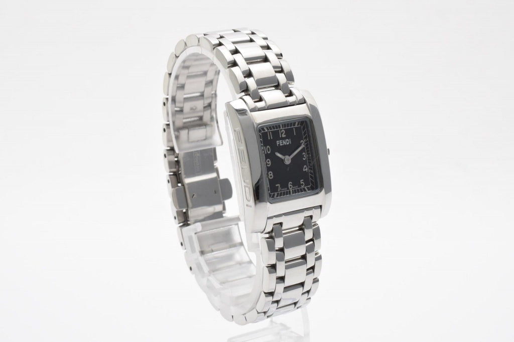 Fendi Orologi Quartz Watch Black Dial Square Case Stainless Steel — view 6