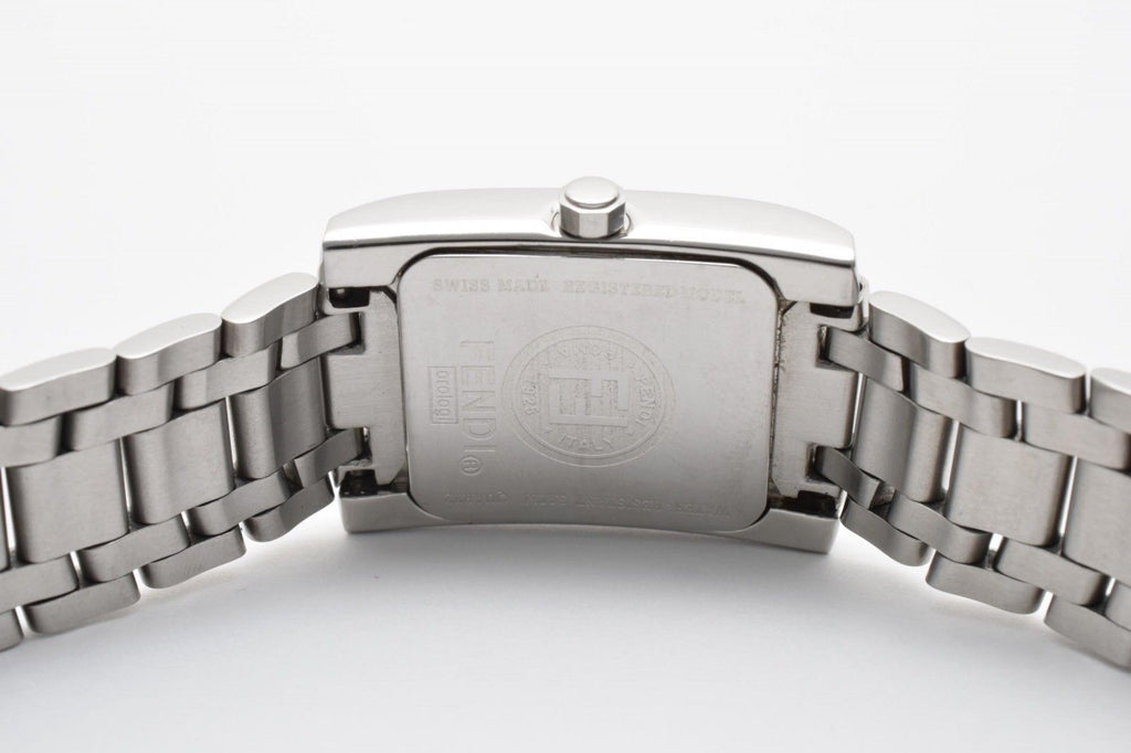 Fendi Orologi Quartz Watch Black Dial Square Case Stainless Steel — view 9