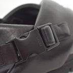 Prada Monolith Triangle Logo Patted Nappa Leather Criss Cross Shoes Sandals 7 — view 8