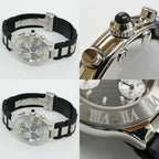Cartier Must 21 Chrono Scarf SS Rubber Quartz Watch — view 8