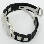 Cartier Must 21 Chrono Scarf SS Rubber Quartz Watch — view 7