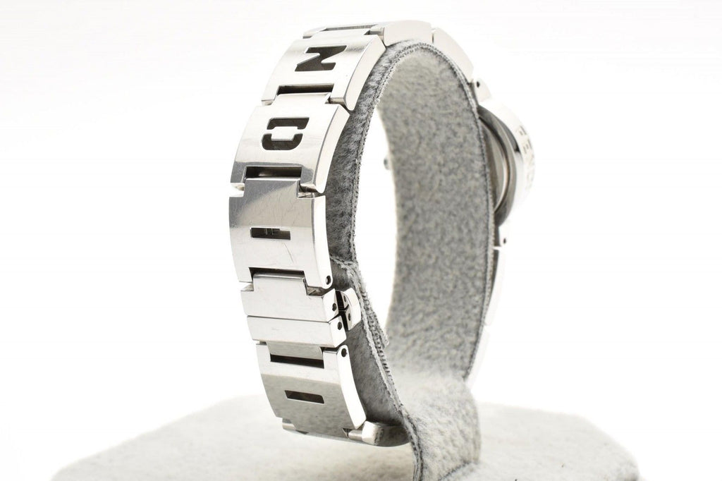 Fendi Orologi Quartz Watch Black Dial FF Logo Bracelet Stainless Steel — view 8