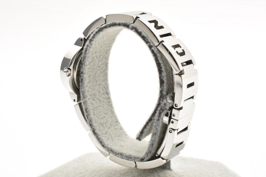 Fendi Orologi Quartz Watch Black Dial FF Logo Bracelet Stainless Steel — view 7