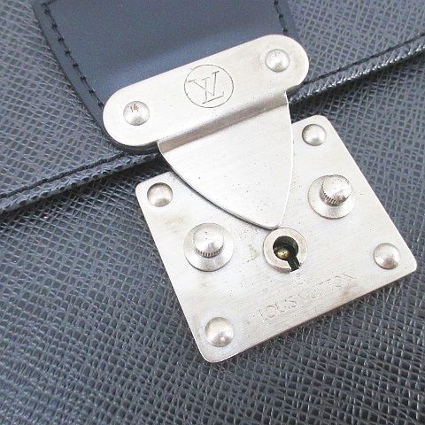 Louis Vuitton Taiga Serviette Moscova Business Bag Ardoise — view 7