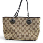 Gucci GG Canvas Tote Silver Beige — view 2