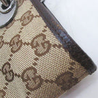 Gucci GG Canvas Tote Silver Beige — view 7