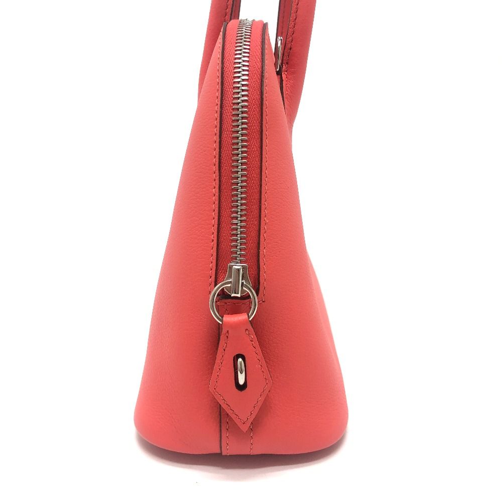 Hermes Handbag Bolide 25 Verso Color Rose Texas — view 5