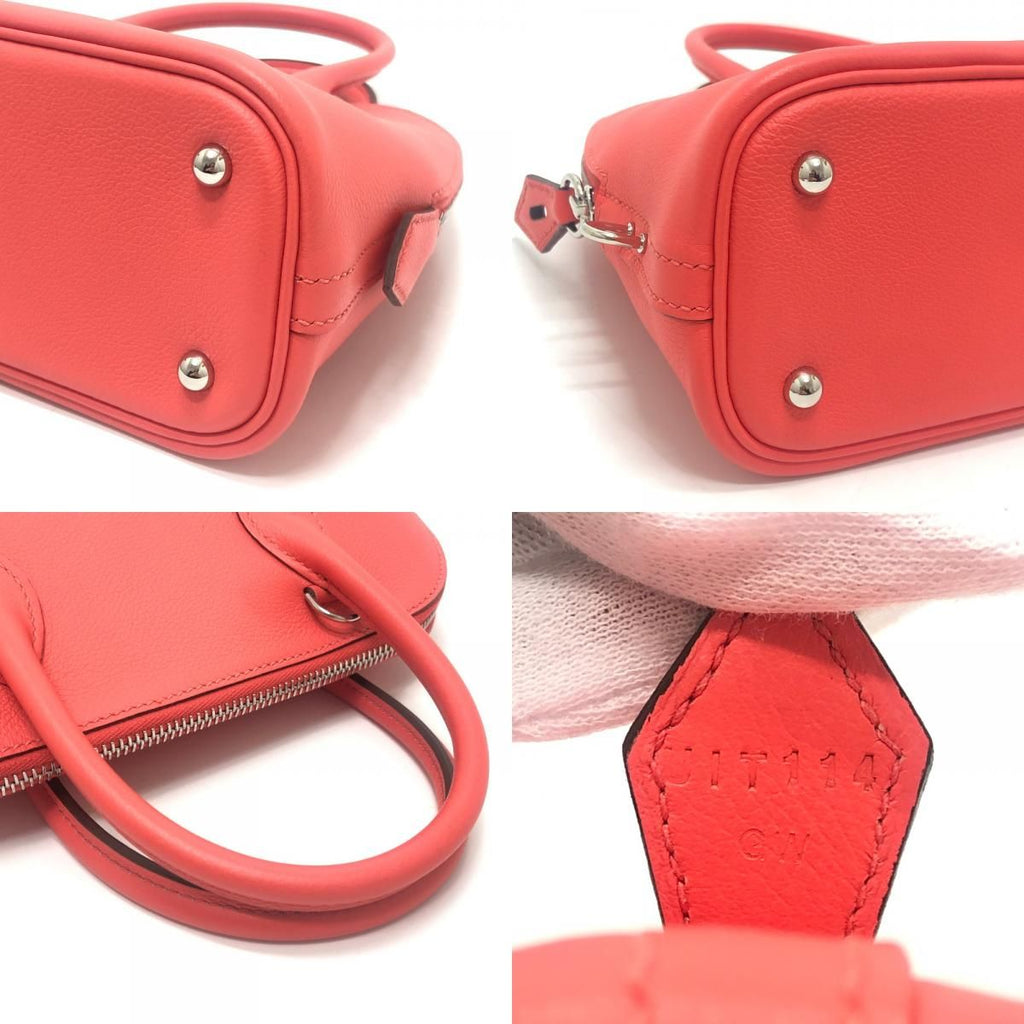 Hermes Handbag Bolide 25 Verso Color Rose Texas — view 7