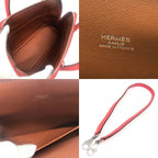 Hermes Handbag Bolide 25 Verso Color Rose Texas — view 8