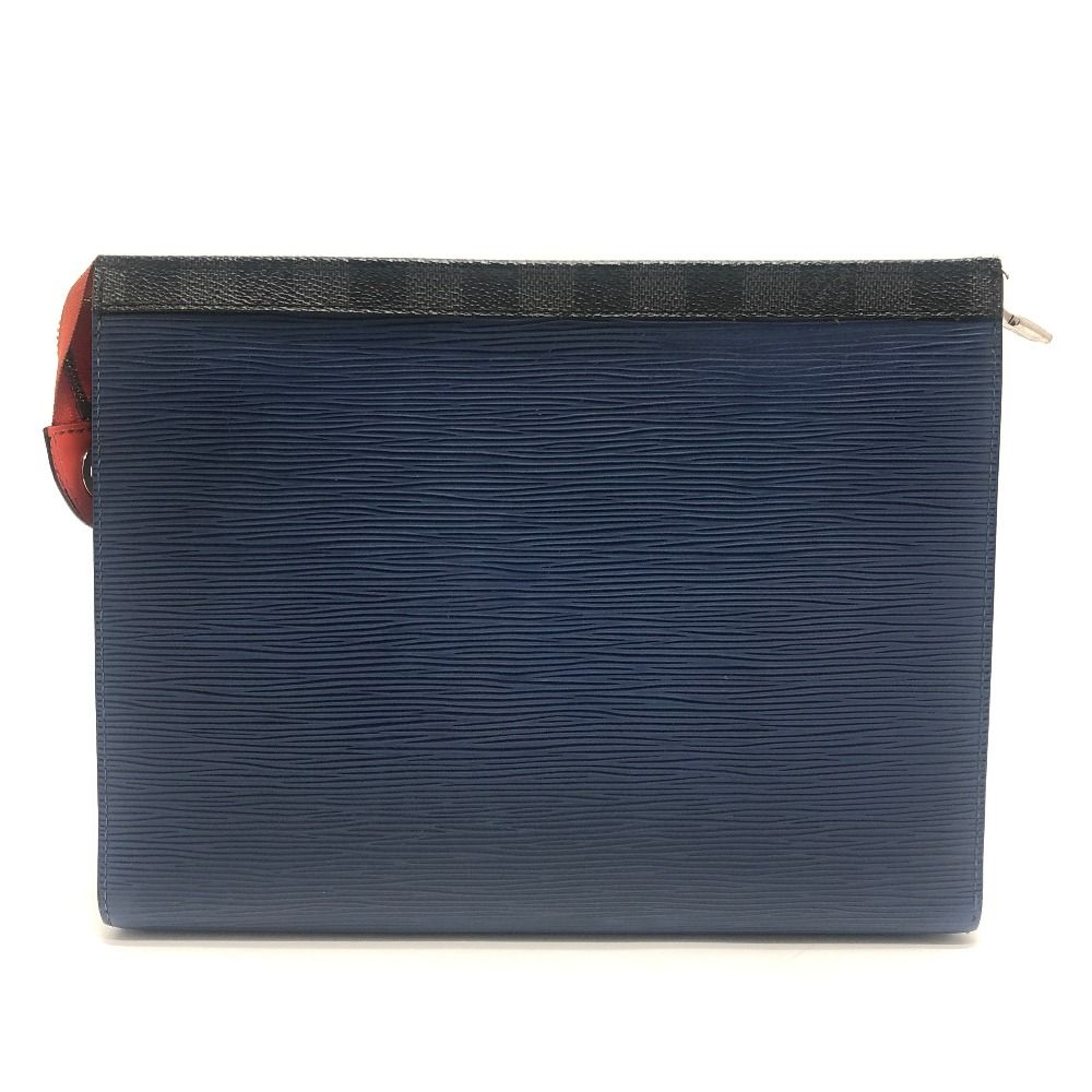 Louis Vuitton Second Bag Pochette Voyage MM Epi Electric Cles the Blue — view 2