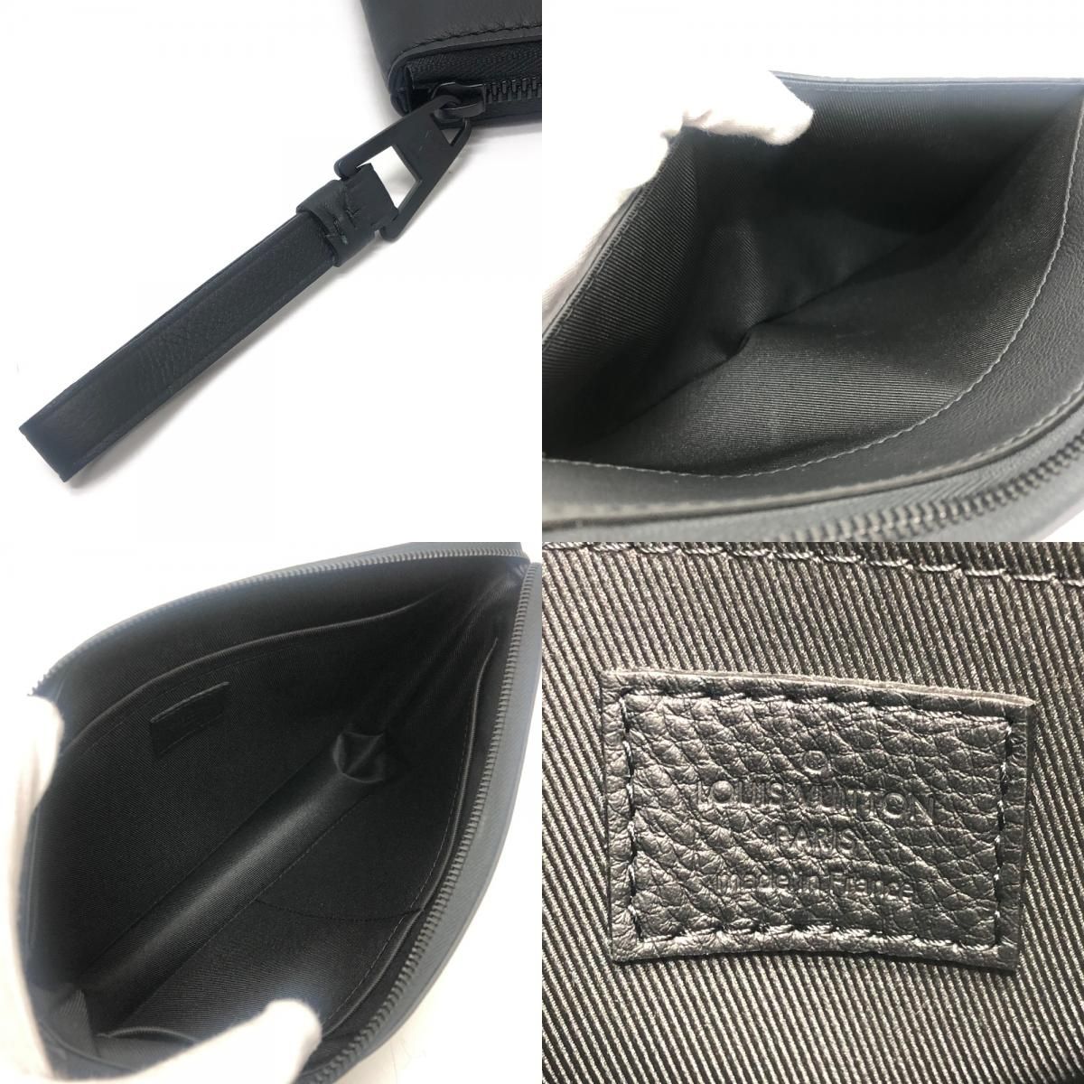 Louis Vuitton Second Bag Pochette Voyage Small Black — view 8