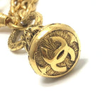 Chanel Necklace Loupe Chain Metal Gold — view 7