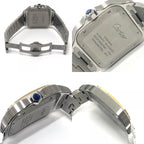 Cartier Watch Santos Ducartier LM SS 18k Silver — view 8