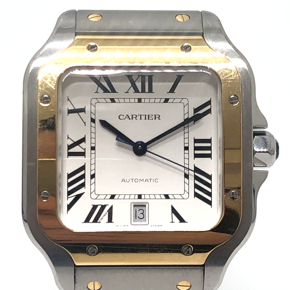 Cartier Watch Santos Ducartier LM SS 18k Silver