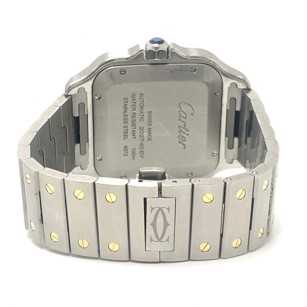 Cartier Watch Santos Ducartier LM SS 18k Silver — view 7