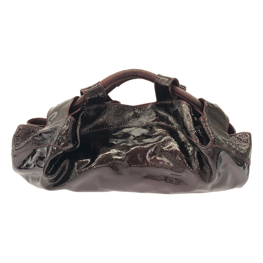 Loewe Nappa Aire Anagram Patent Bag Burgundy — view 2