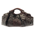 Loewe Nappa Aire Anagram Patent Bag Burgundy