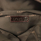 Loewe Nappa Aire Anagram Patent Bag Burgundy — view 5