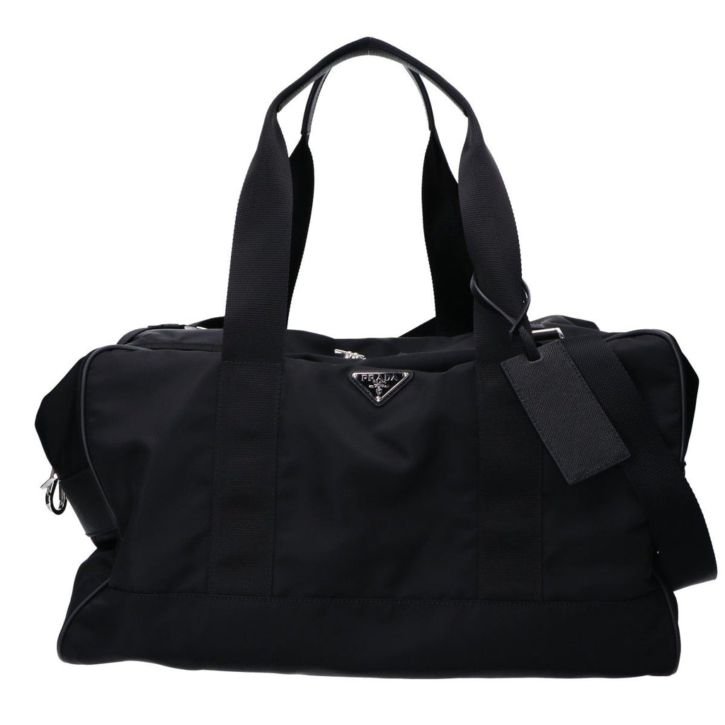 Prada Triangle Logo Nylon 2-Way Travel
