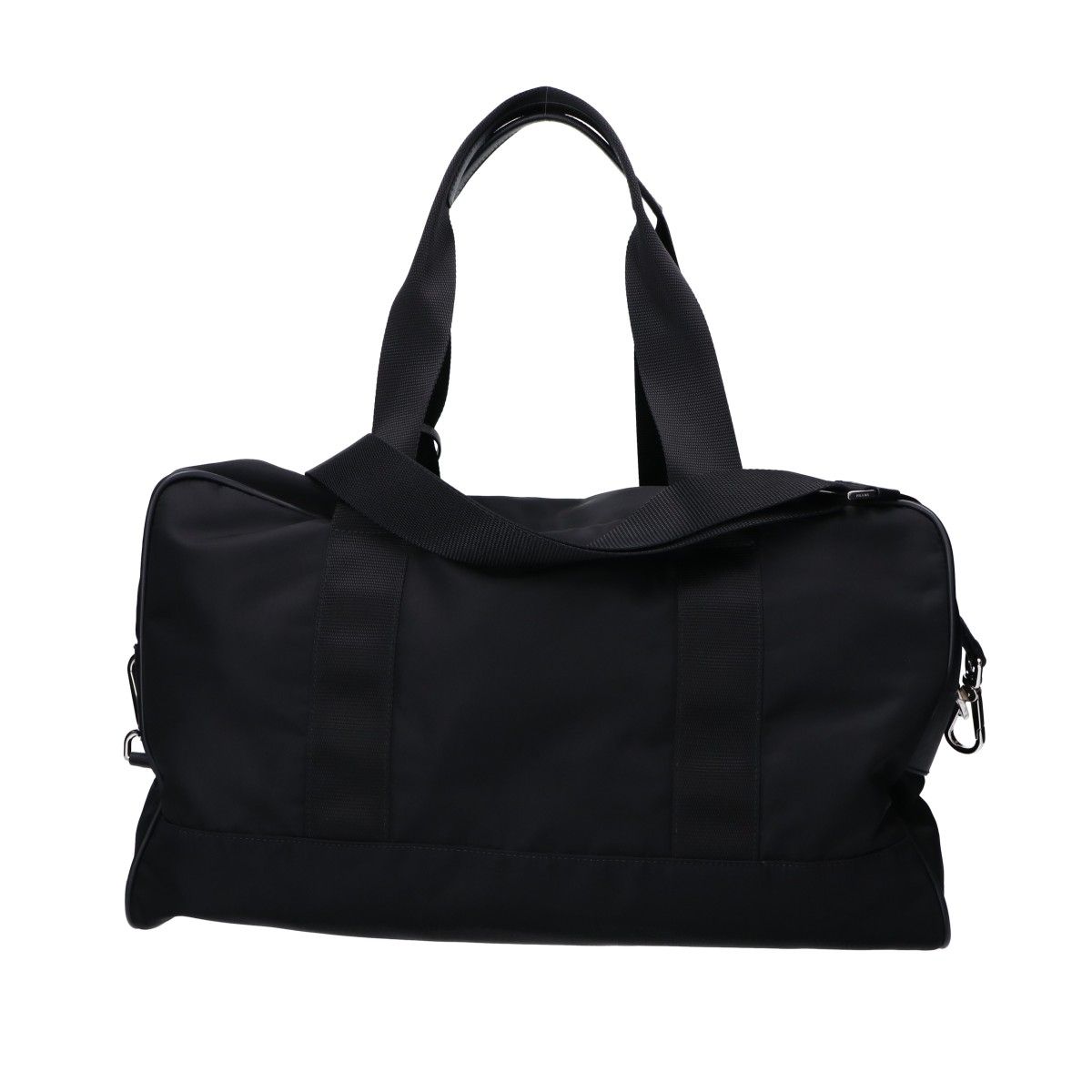 Prada Triangle Logo Nylon 2-Way Travel — view 3