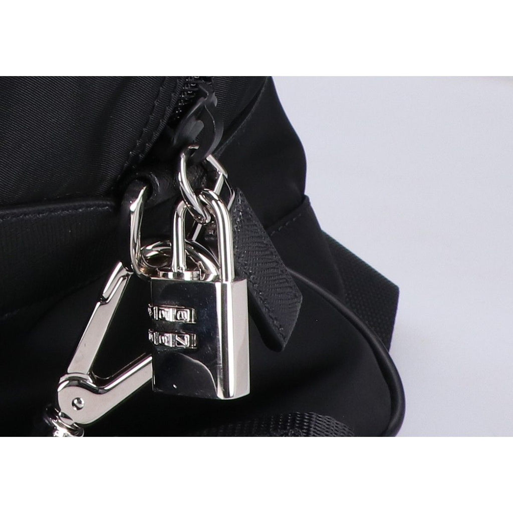 Prada Triangle Logo Nylon 2-Way Travel — view 8