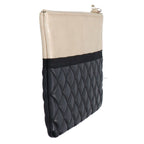 Chanel Quilted Lambskin Pearl CC Logo Clutch — view 4