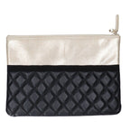 Chanel Quilted Lambskin Pearl CC Logo Clutch — view 3
