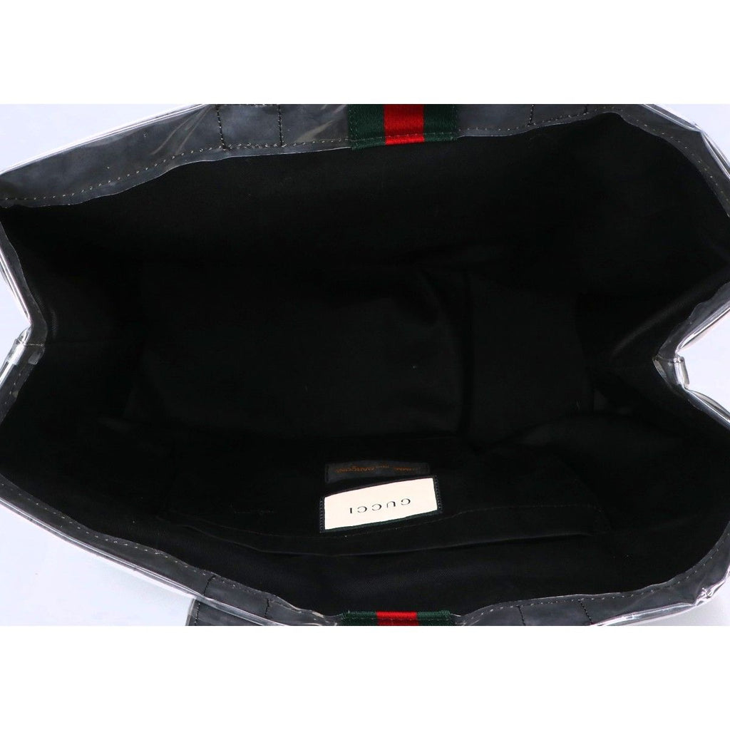 Gucci Comme Des Garcons Sherry Line Vinyl Tote — view 6