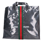 Gucci Comme Des Garcons Sherry Line Vinyl Tote — view 3