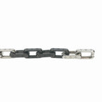 Louis Vuitton Bracelet Monogram Chain M Silver Black — view 5