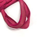 Prada Shoulder Bag Logo Ribbon Nylon Pink — view 6