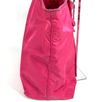 Prada Shoulder Bag Logo Ribbon Nylon Pink — view 3
