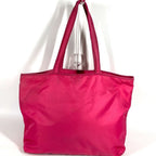 Prada Shoulder Bag Logo Ribbon Nylon Pink — view 2