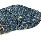 Louis Vuitton Shoulder Bag Daily GM Monogram Denim Canvas Blue — view 6