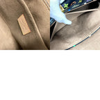 Louis Vuitton Shoulder Bag Patti Monogram Multicolor Canvas Noir Black — view 9