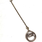 Hermes Key Holder Cheval Horse Logo Silver — view 5