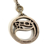 Hermes Key Holder Cheval Horse Logo Silver — view 2